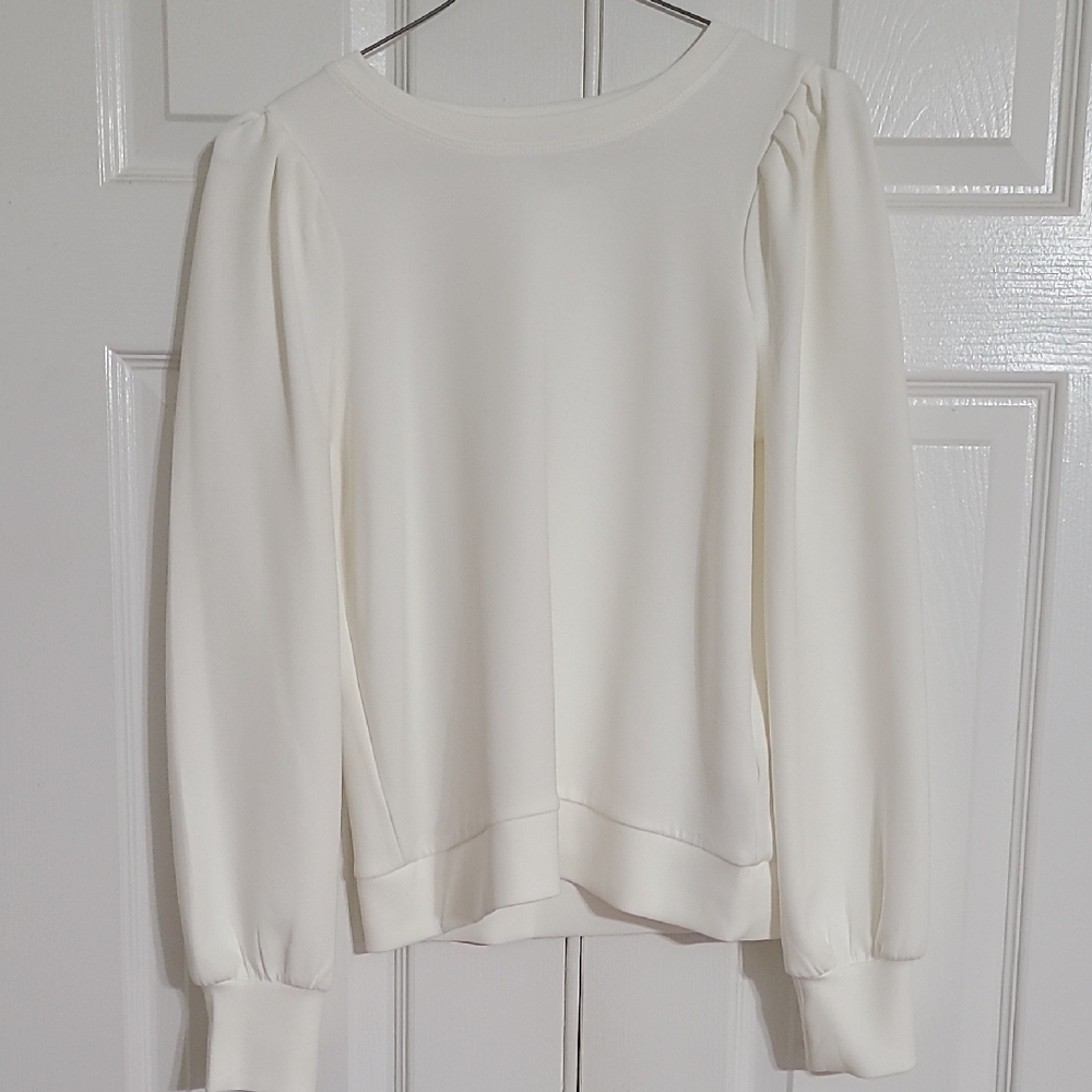 Magaschoni Cream Blouse - Picture 1 of 4